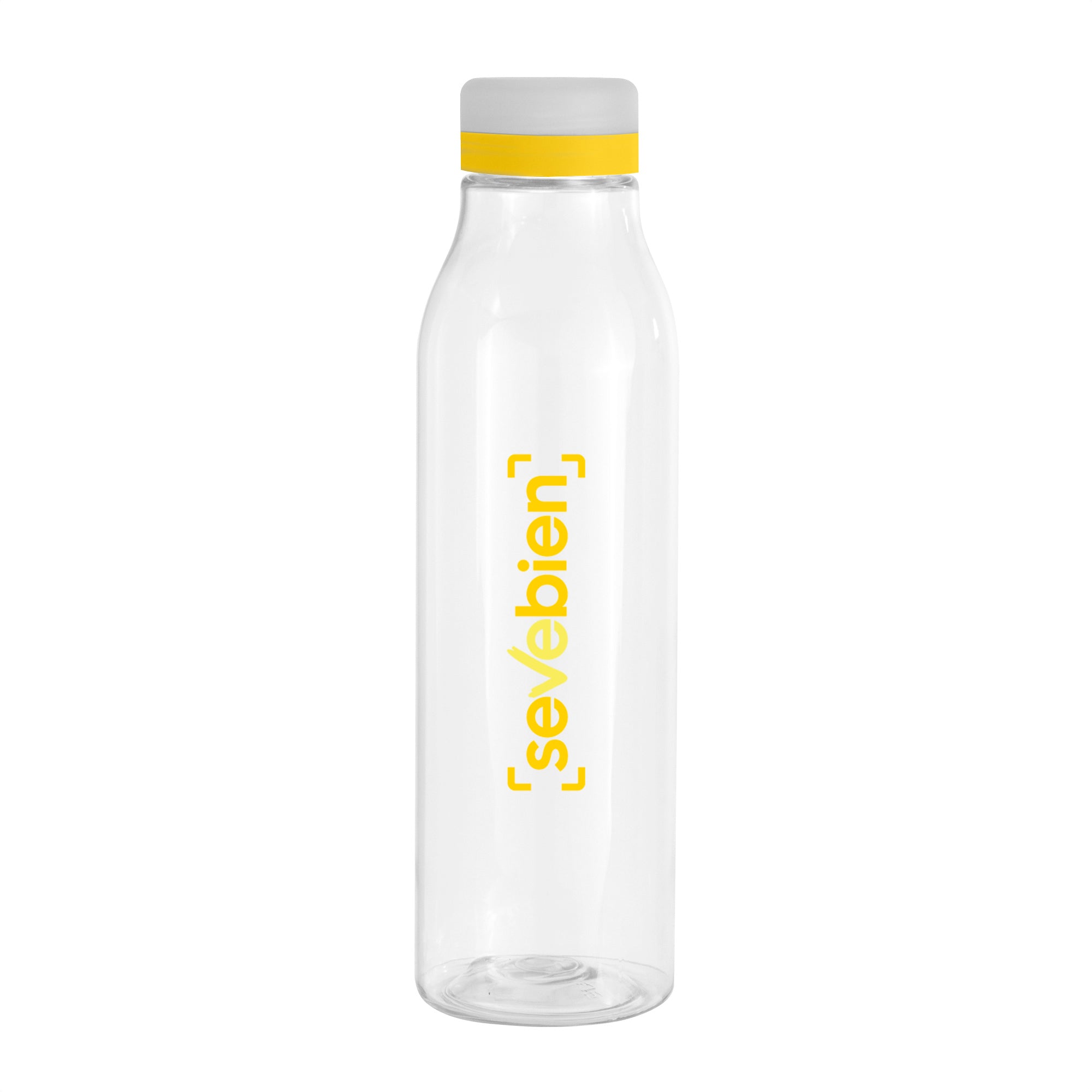 Botella ANDINA FROST Transparente/transparente mate/Amarillo