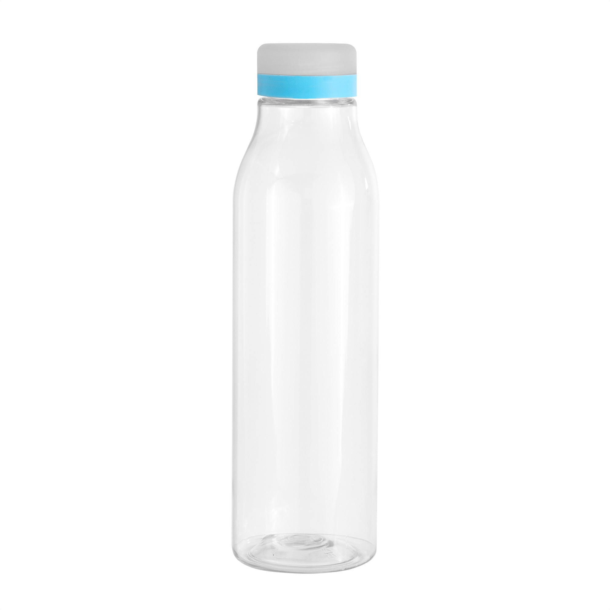 Botella ANDINA FROST Transparente/transparente mate/Celeste - detallada