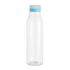 Botella ANDINA FROST Transparente/transparente mate/Celeste - detallada