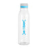 Botella ANDINA FROST Transparente/transparente mate/Celeste