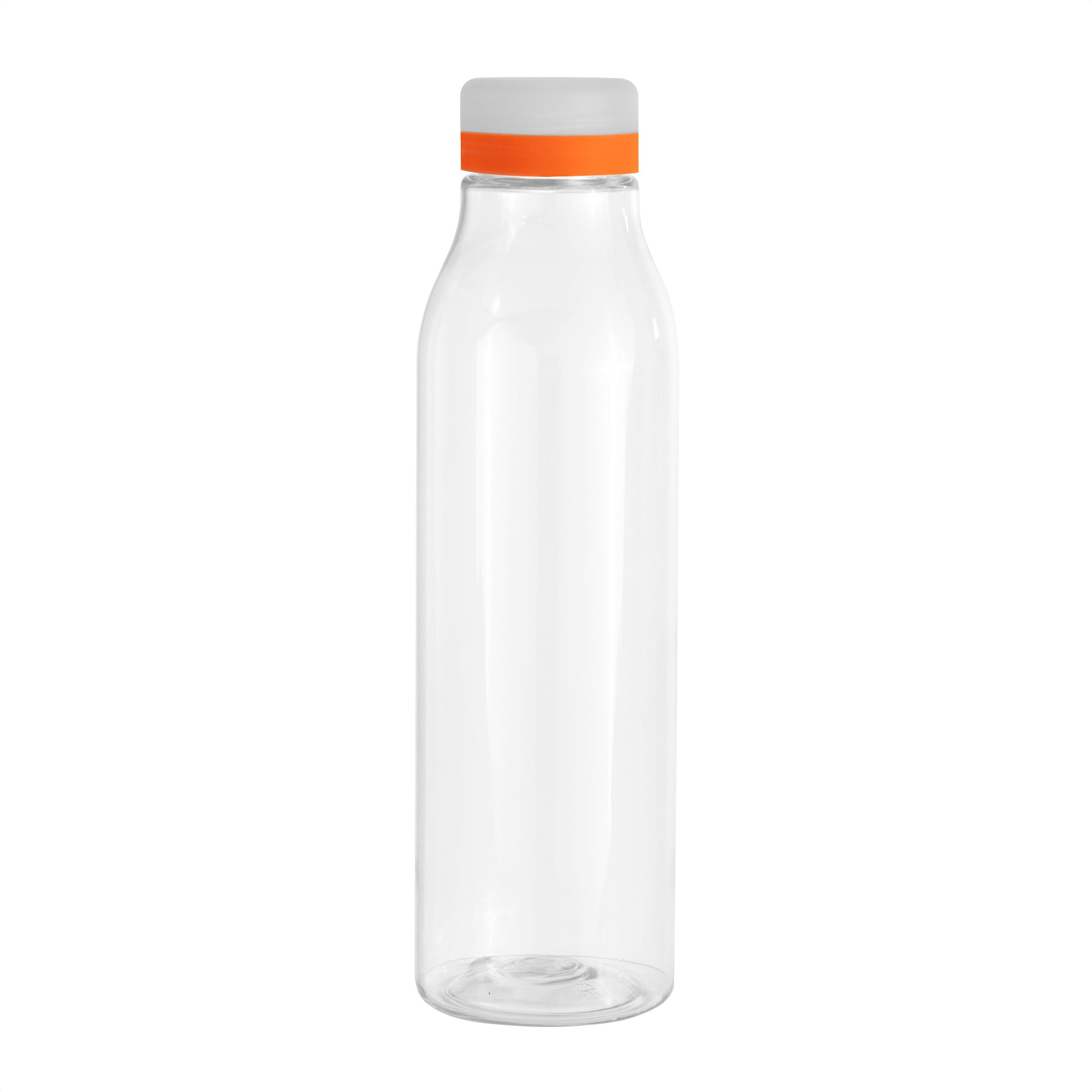 Botella ANDINA FROST Transparente/transparente mate/Naranja - detallada