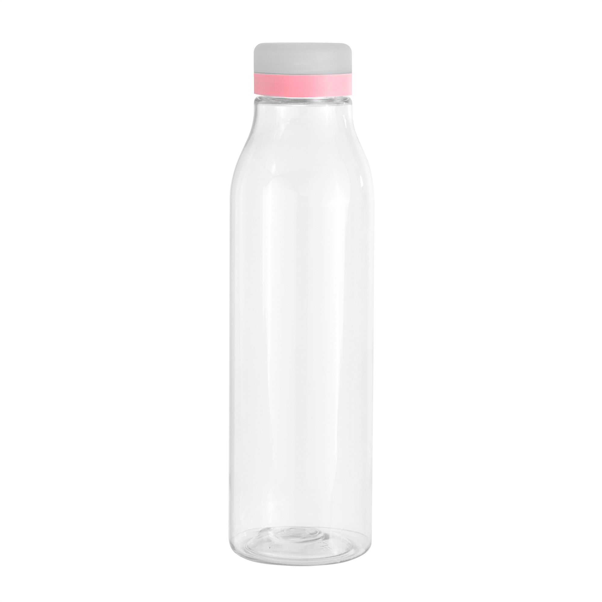 Botella ANDINA FROST Transparente/transparente mate/Rosa - detallada