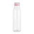 Botella ANDINA FROST Transparente/transparente mate/Rosa - detallada