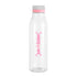 Botella ANDINA FROST Transparente/transparente mate/Rosa
