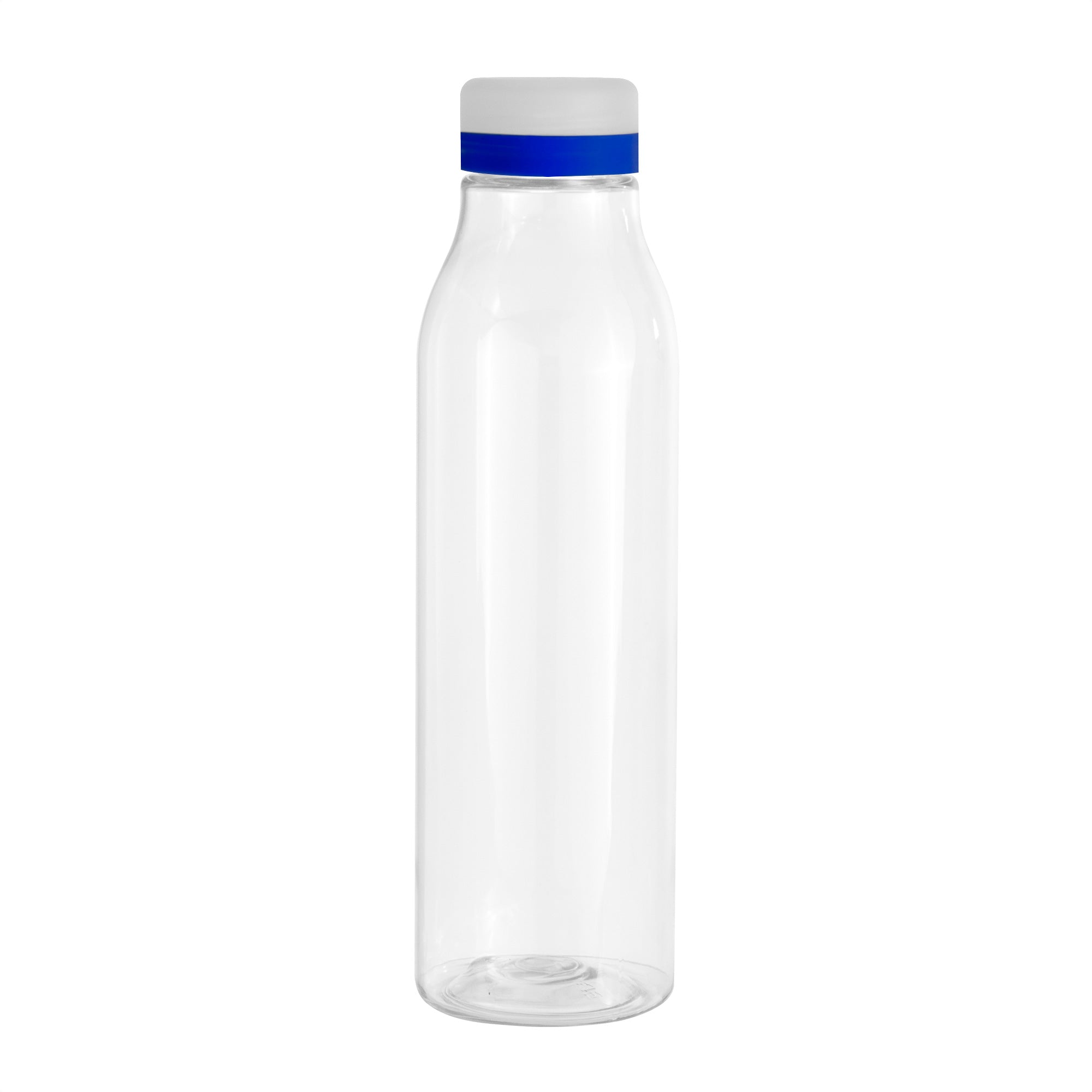 Botella ANDINA FROST Transparente/transparente mate/Royal Blue - detallada