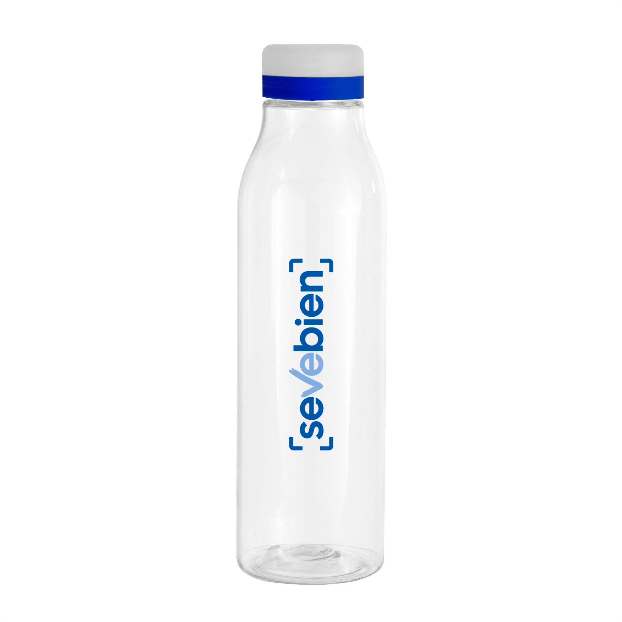 Botella ANDINA FROST Transparente/transparente mate/Royal Blue