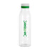 Botella ANDINA FROST Transparente/transparente mate/Verde
