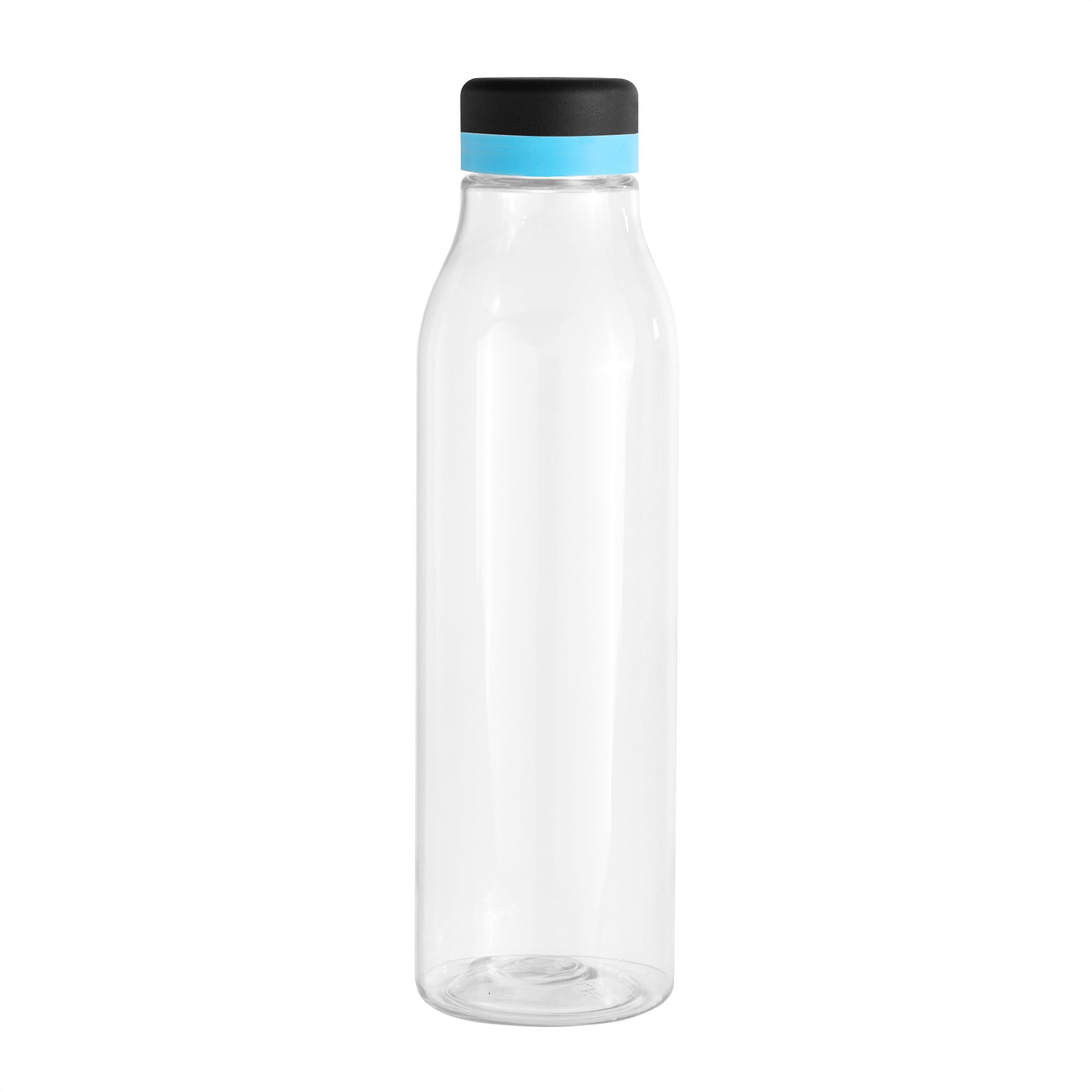 Botella ANDINA BLACK  Transparente/Negro/Celeste - detallada