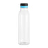 Botella ANDINA BLACK  Transparente/Negro/Celeste - detallada
