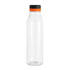 Botella ANDINA BLACK  Transparente/Negro/Naranja - detallada
