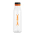 Botella ANDINA BLACK  Transparente/Negro/Naranja