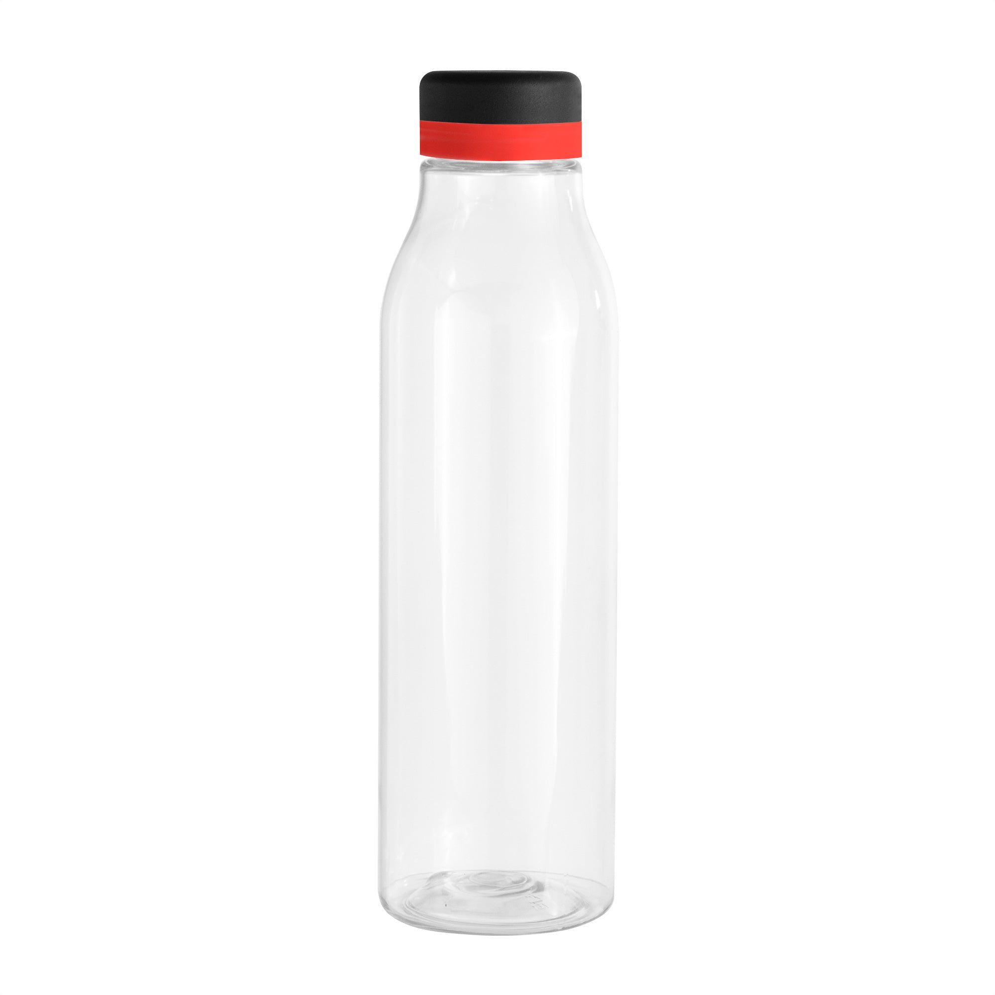 Botella ANDINA BLACK  Transparente/Negro/Rojo - detallada