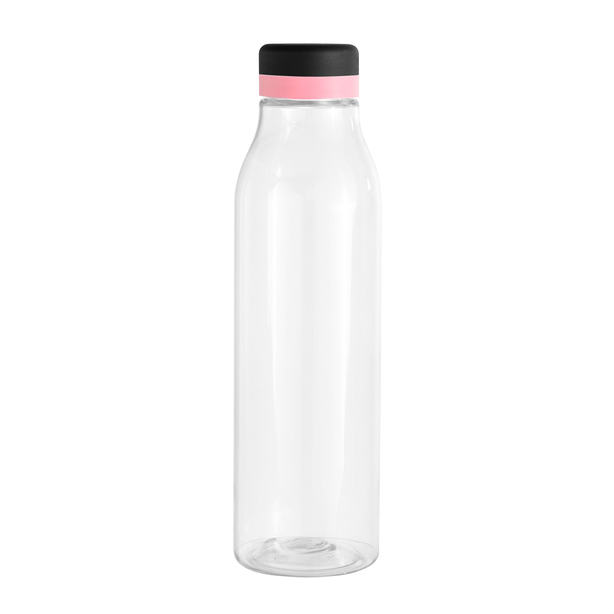 Botella ANDINA BLACK  Transparente/Negro/Rosa - detallada