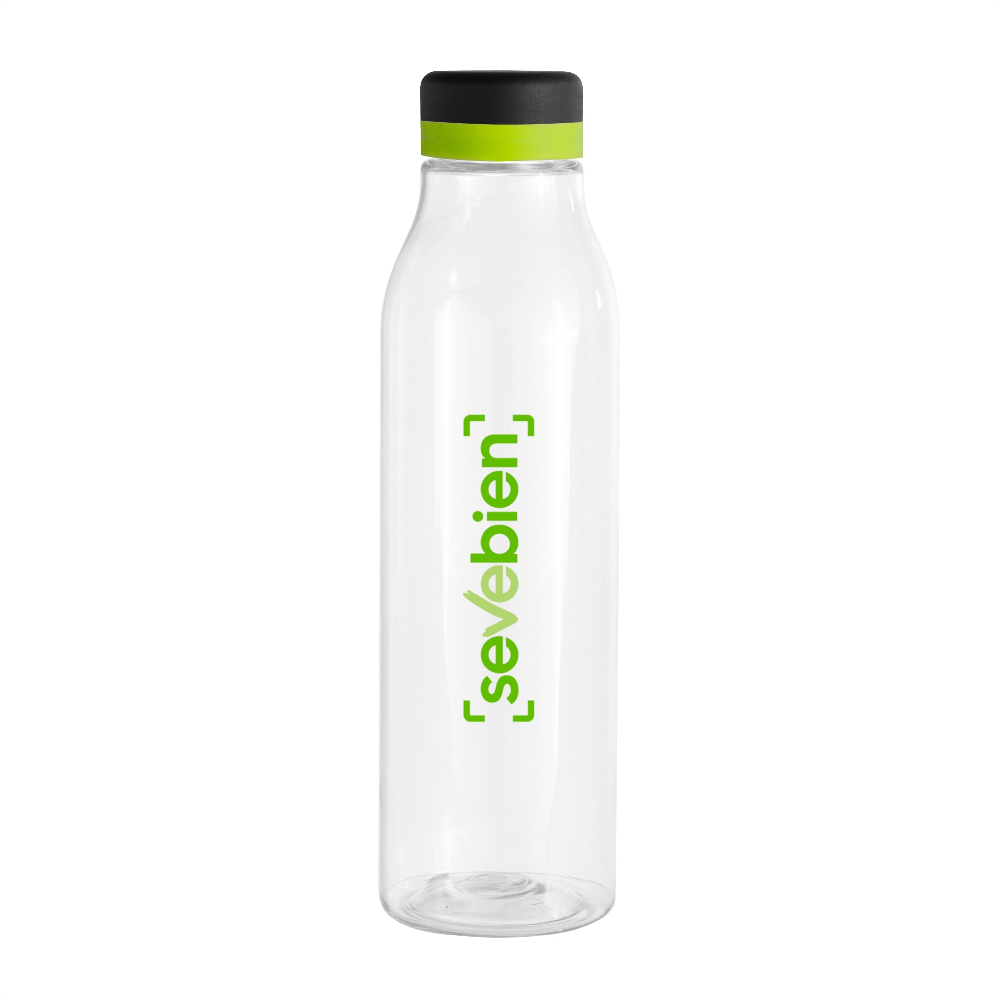 Botella ANDINA BLACK  Transparente/Negro/Verde Manzana