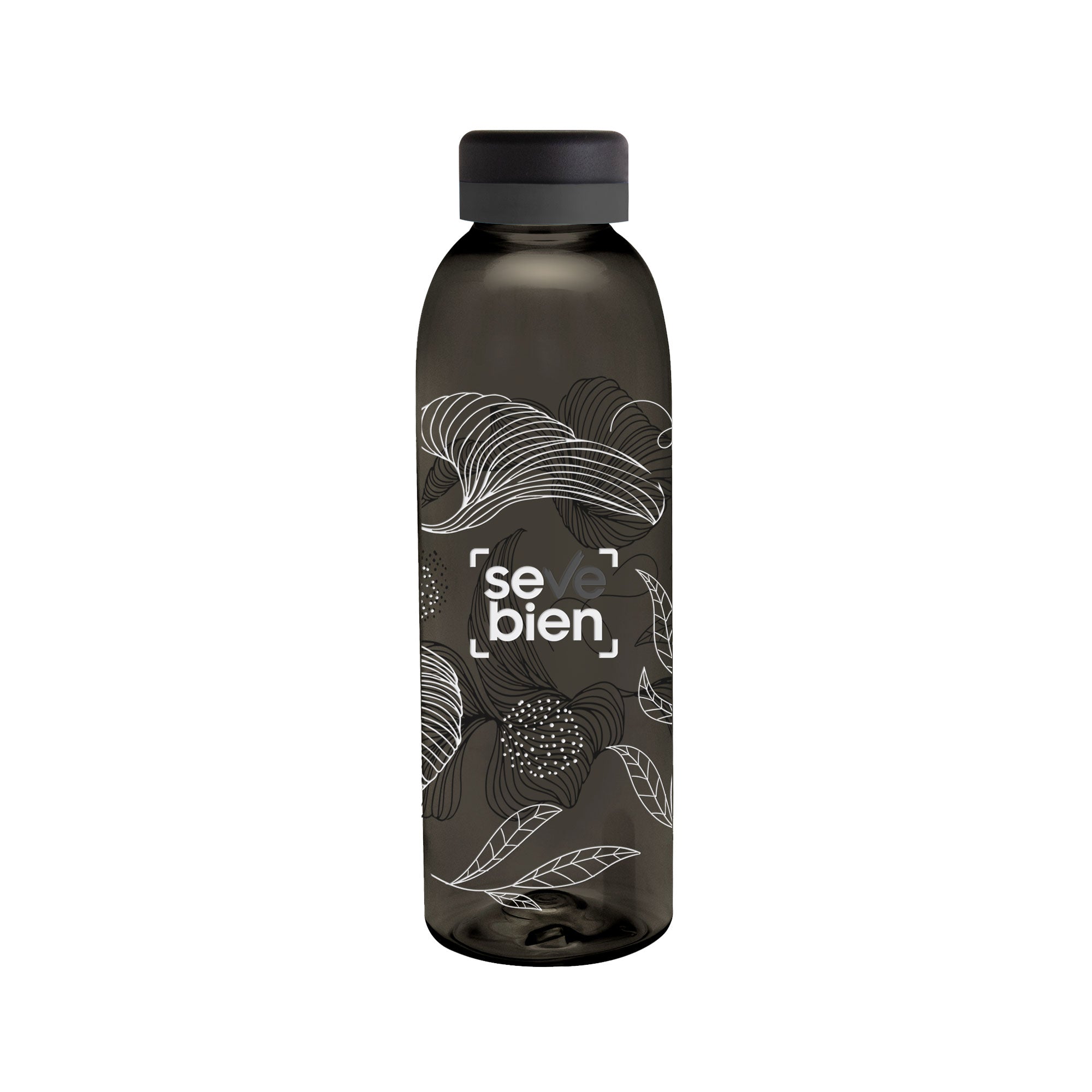 Botella BALADINA FULL BLACK  Humo/Negro/Negro