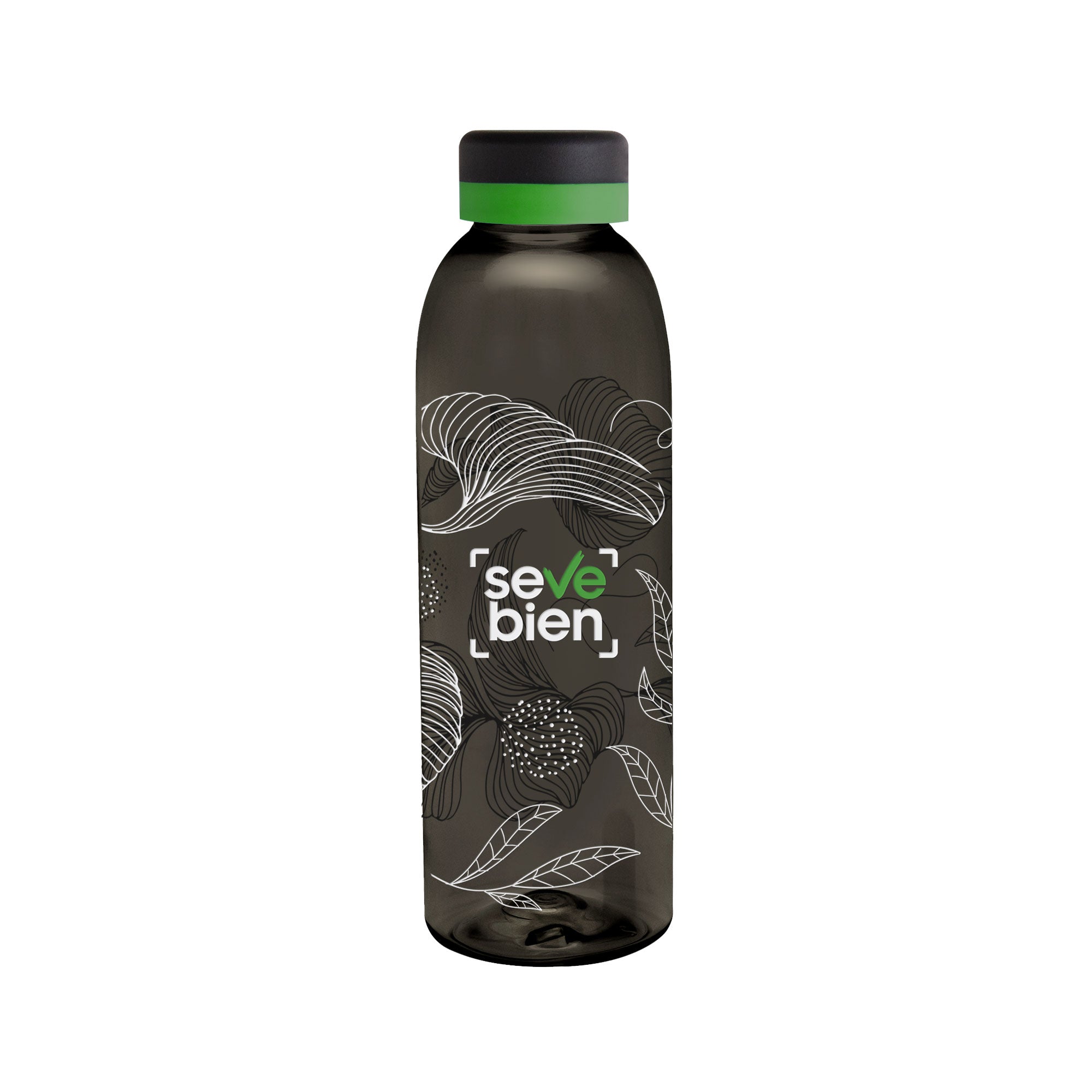 Botella BALADINA FULL BLACK  Humo/Negro/Verde