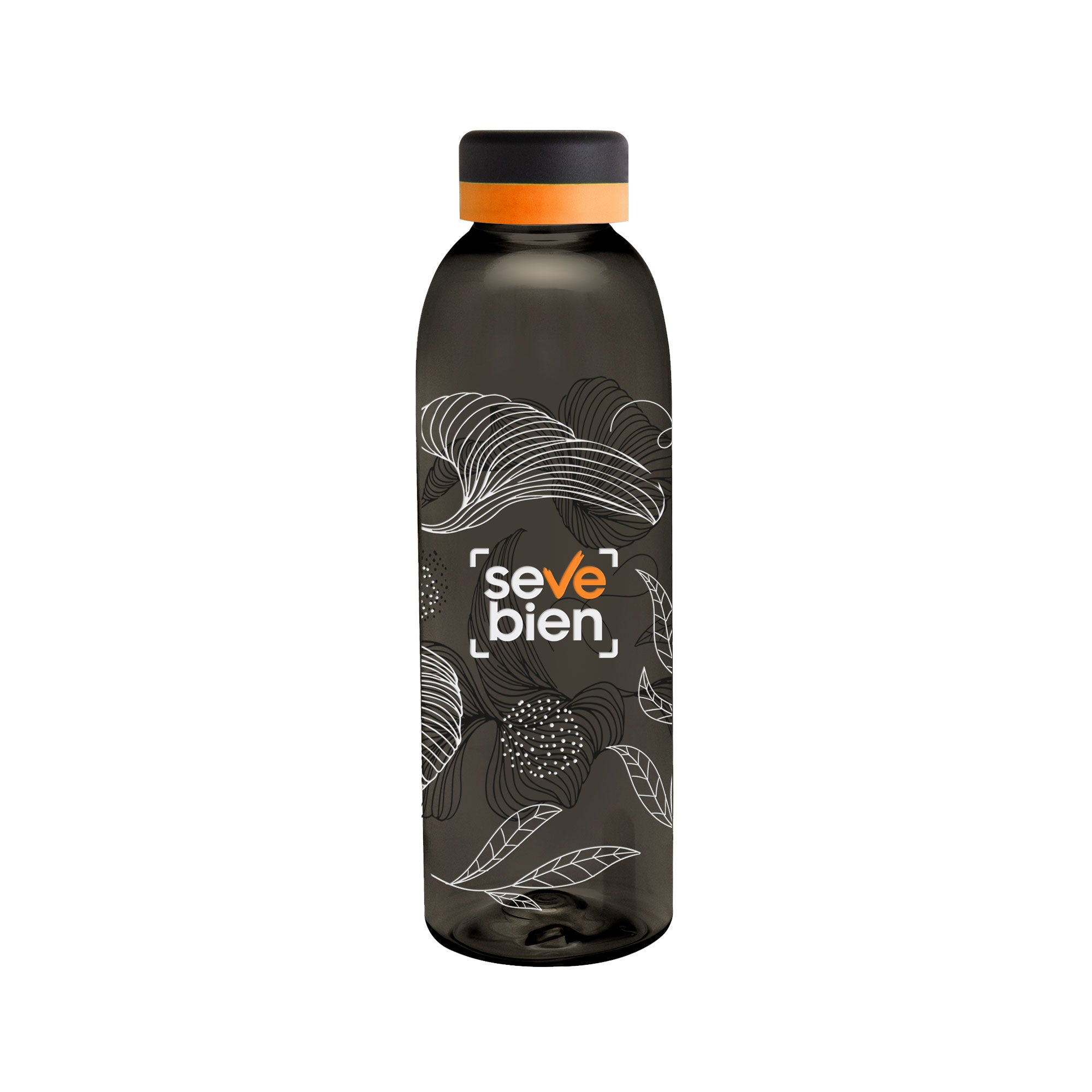 Botella BALADINA FULL BLACK  Humo/Negro/Naranja