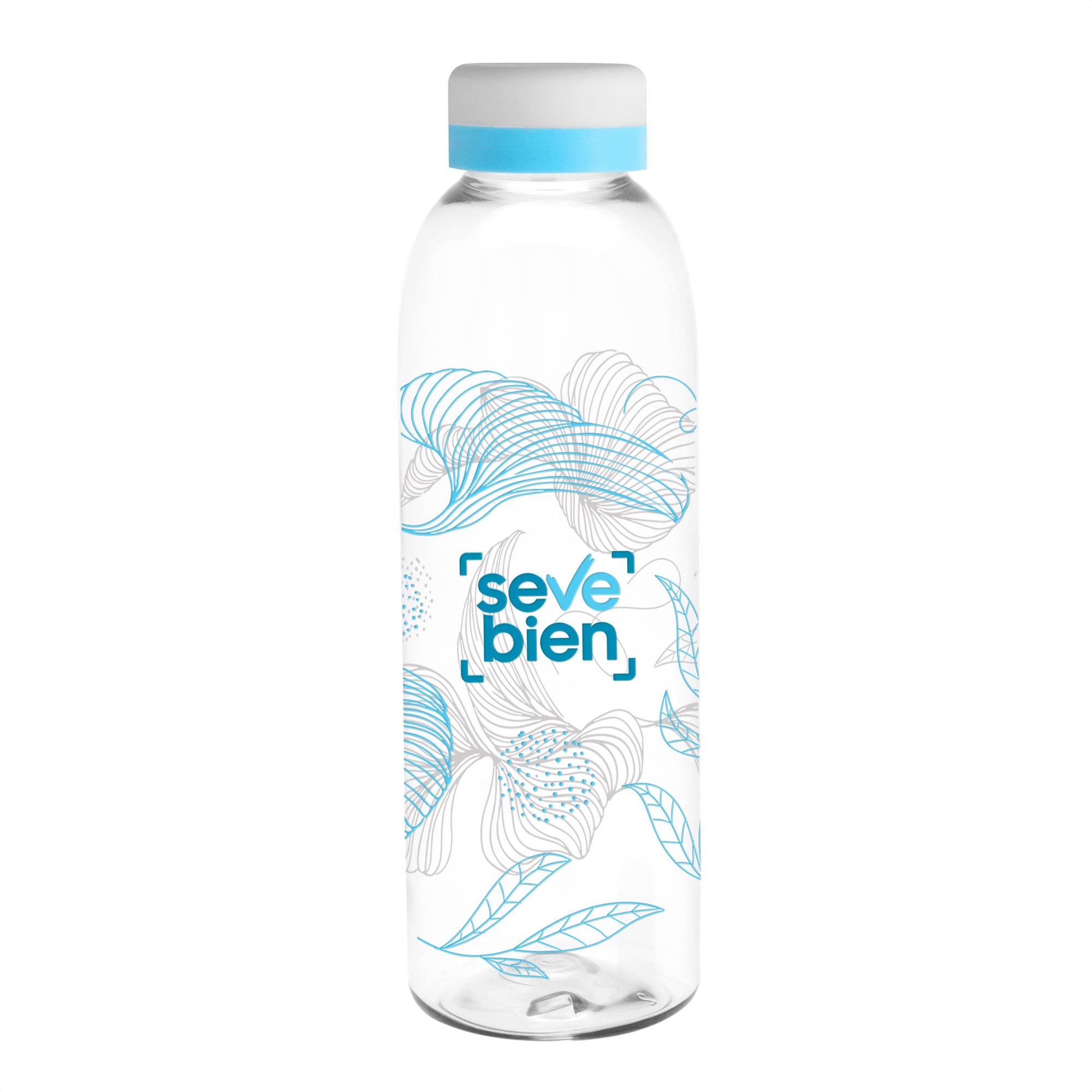 Botella BALADINA WHITE  Transparente/Blanco/Celeste