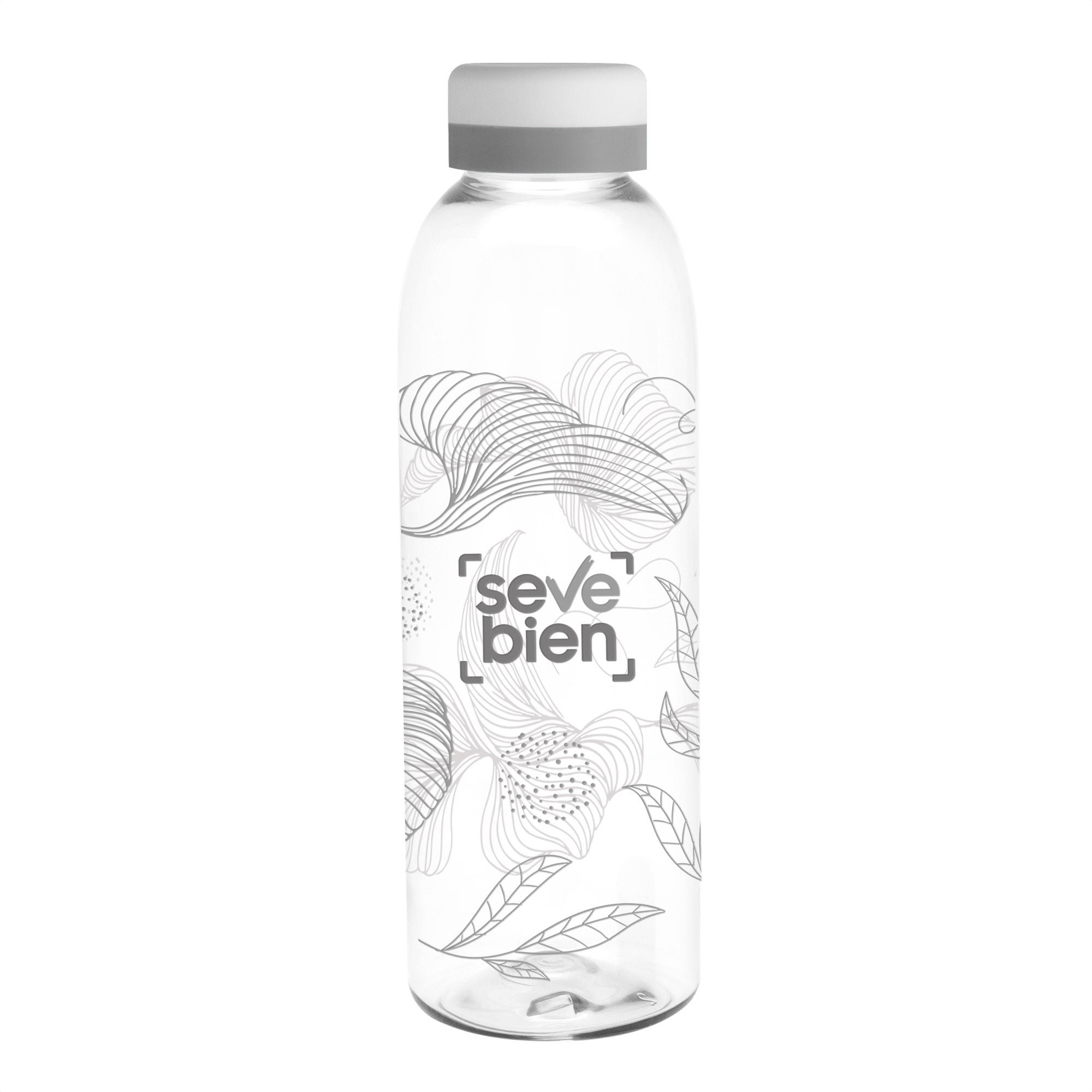 Botella BALADINA WHITE  Transparente/Blanco/Gris