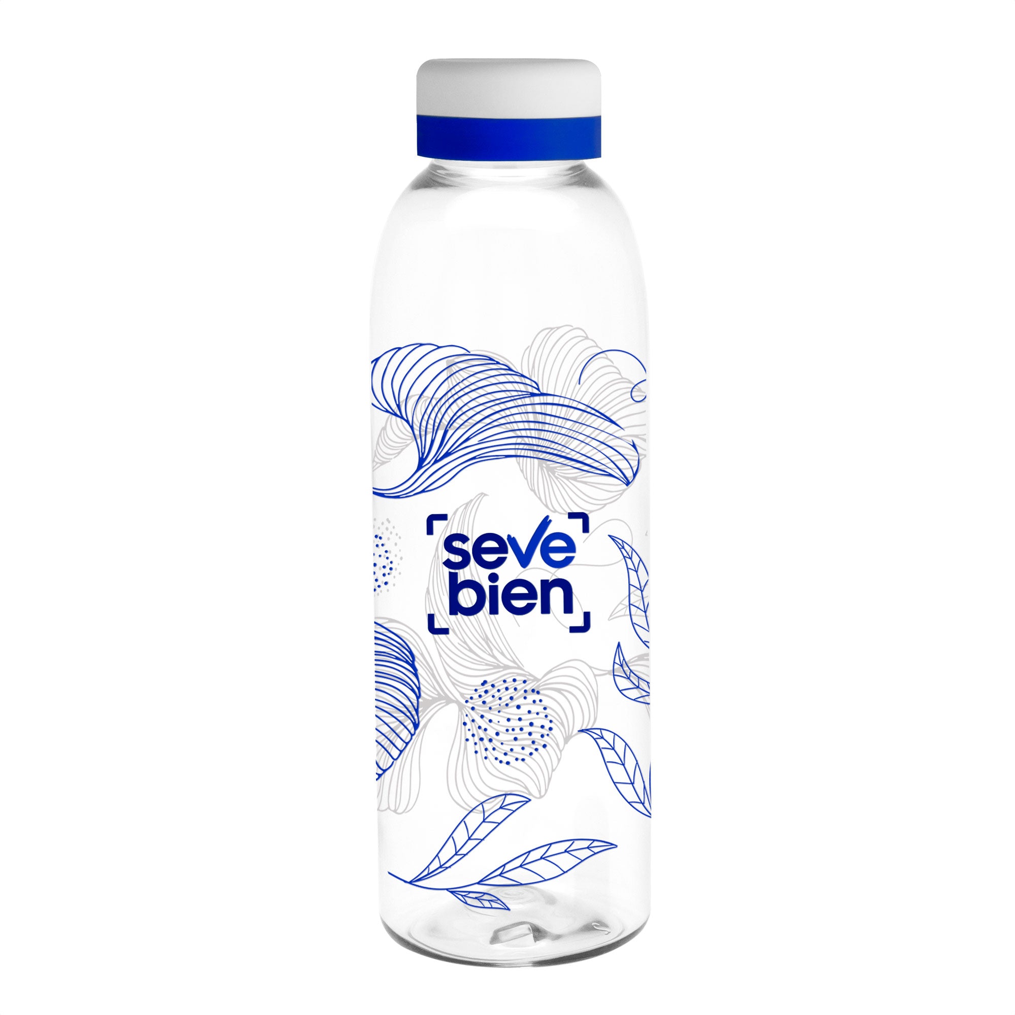 Botella BALADINA WHITE  Transparente/Blanco/Royal Blue