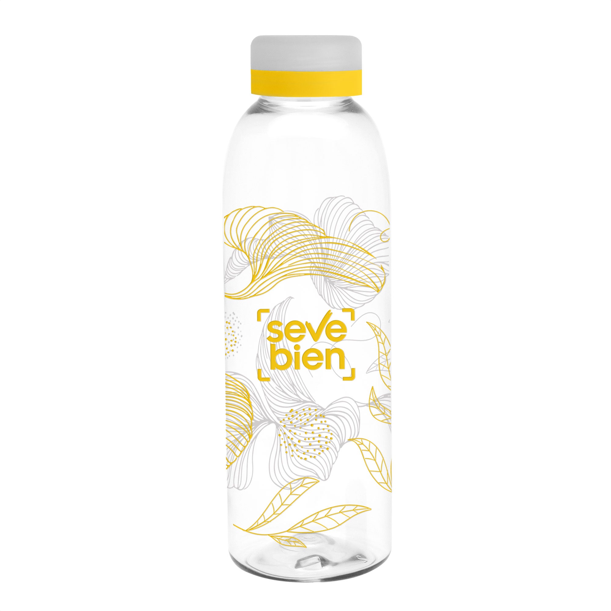 Botella BALADINA FROST  Transparente/transparente mate/Amarillo