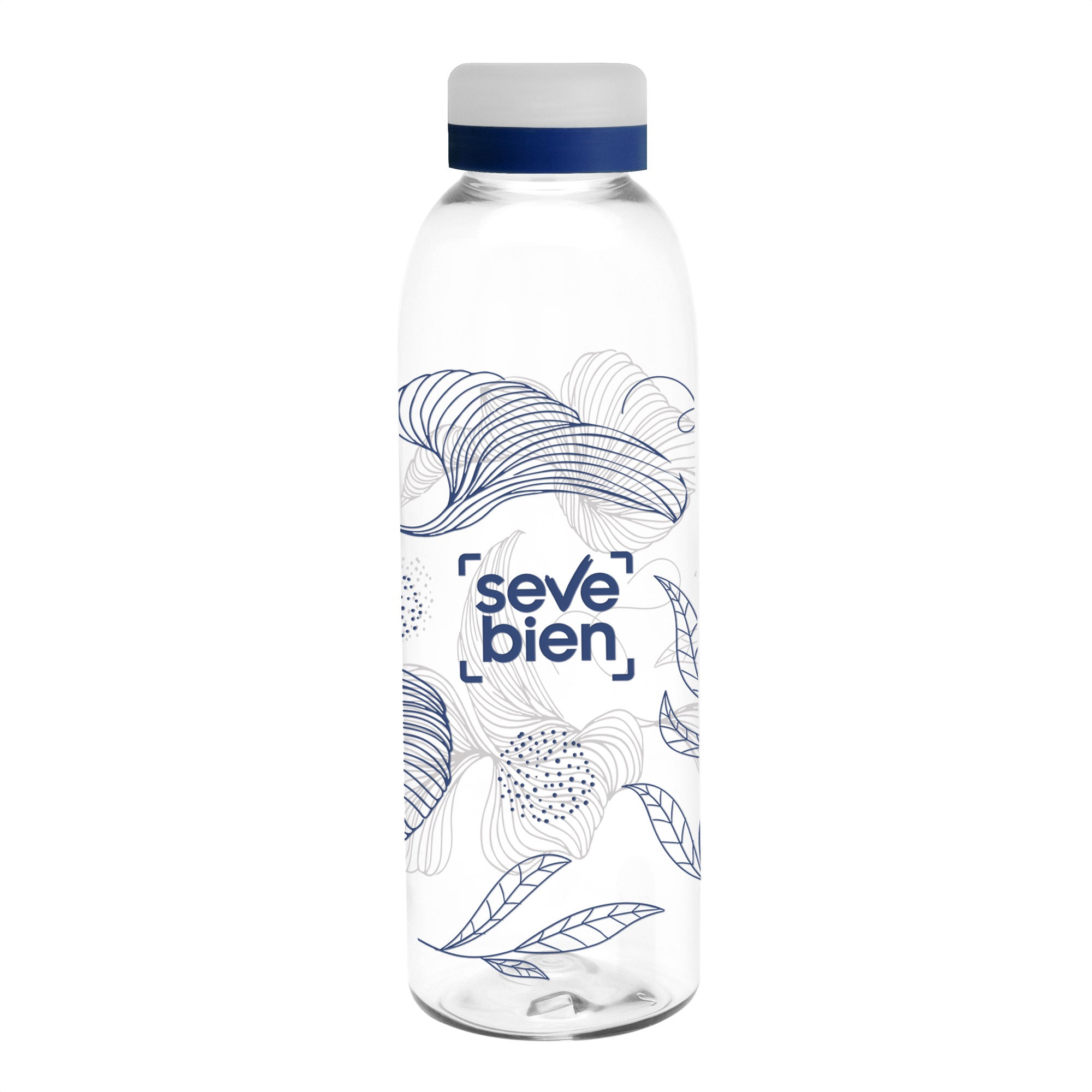 Botella BALADINA FROST  Transparente/transparente mate/Navy Blue
