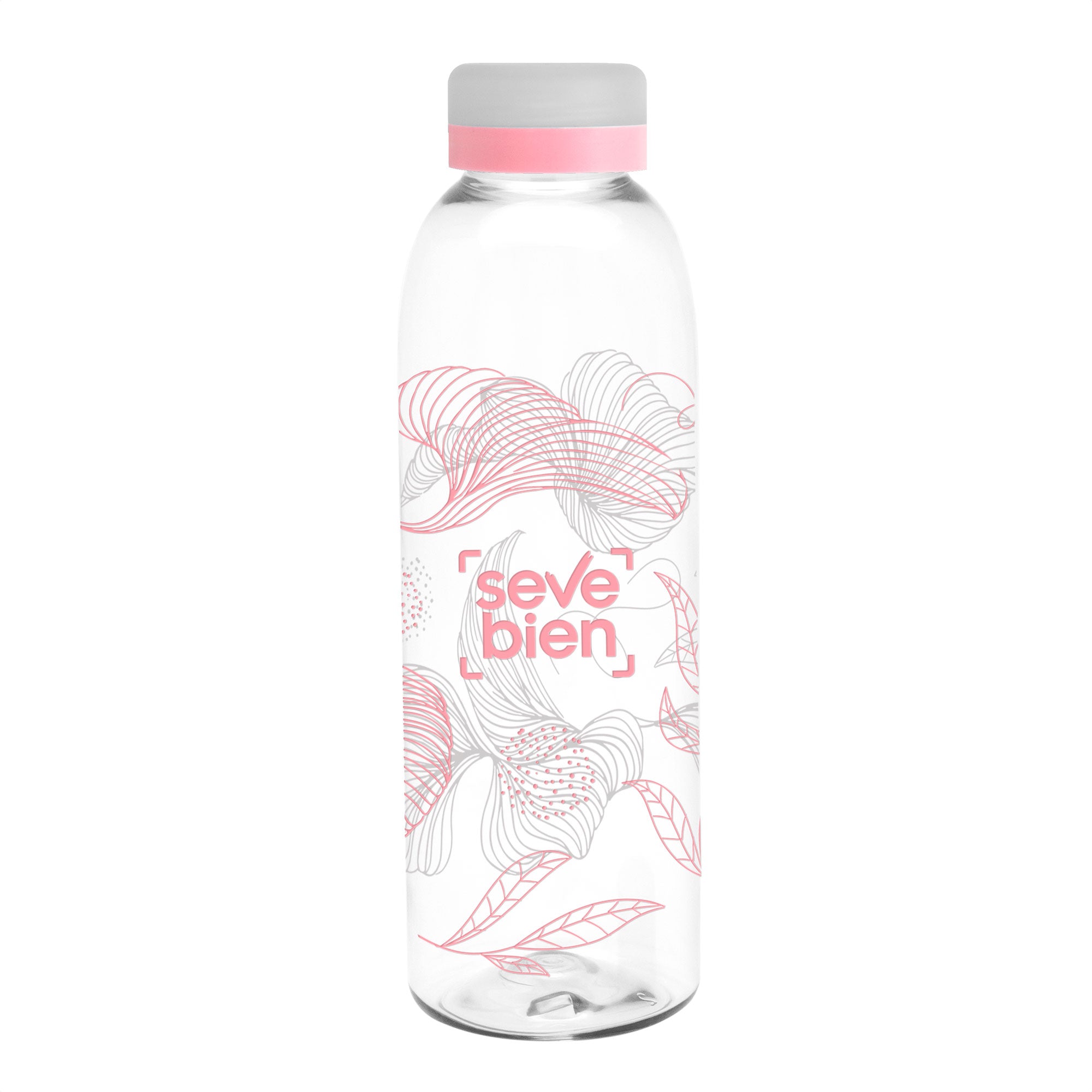 Botella BALADINA FROST  Transparente/transparente mate/Rosa