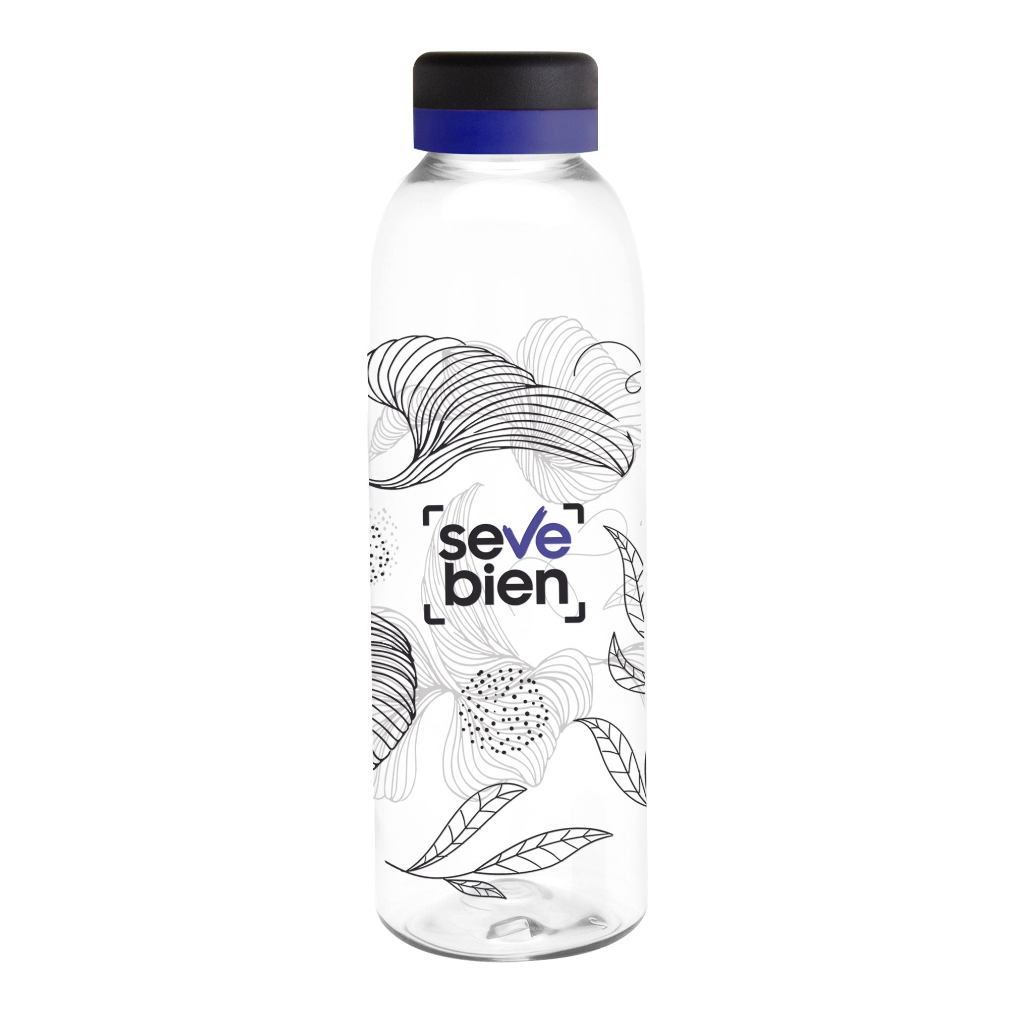 Botella BALADINA BLACK  Transparente/Negro/Navy Blue