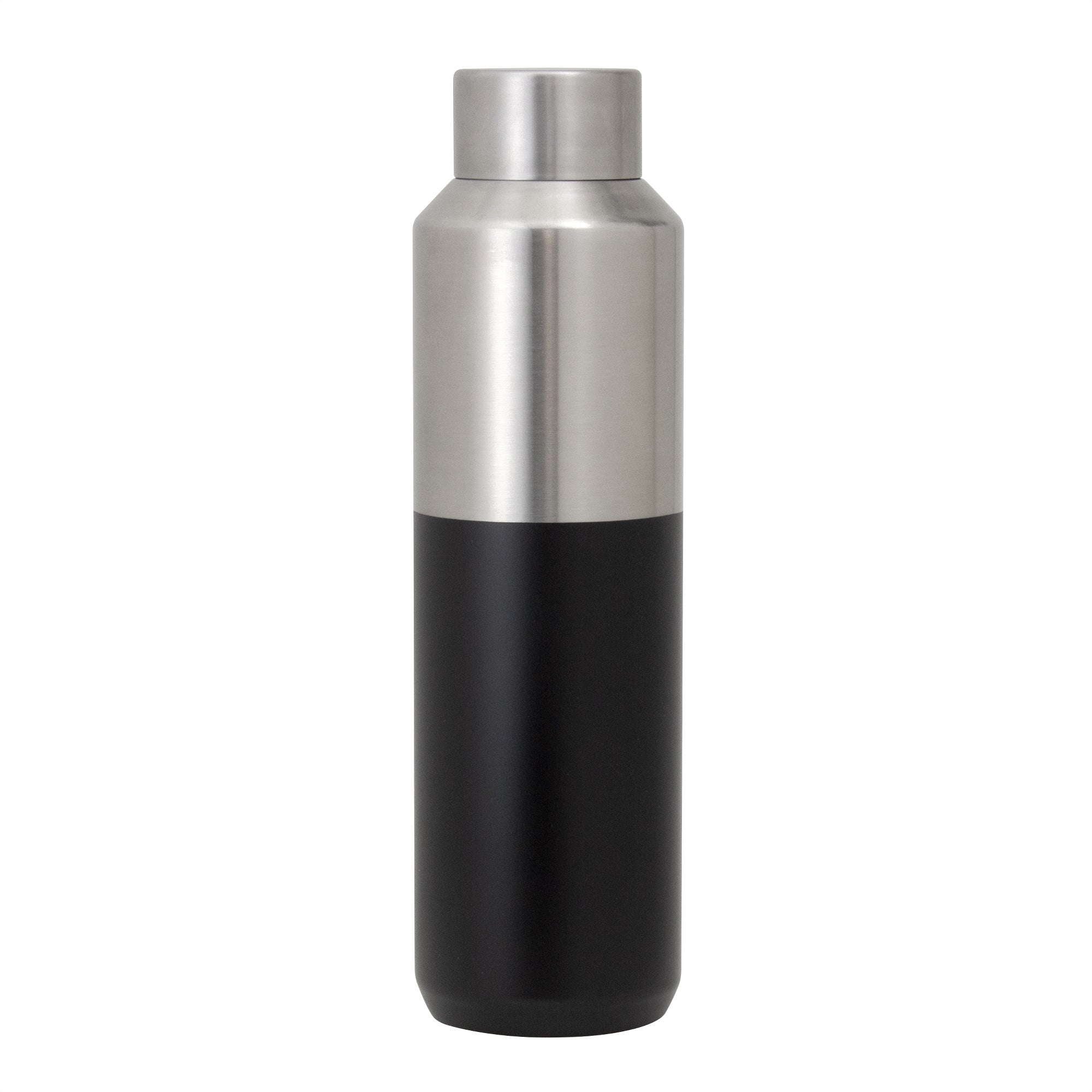 Botella térmica DASH negro / plata - detallada