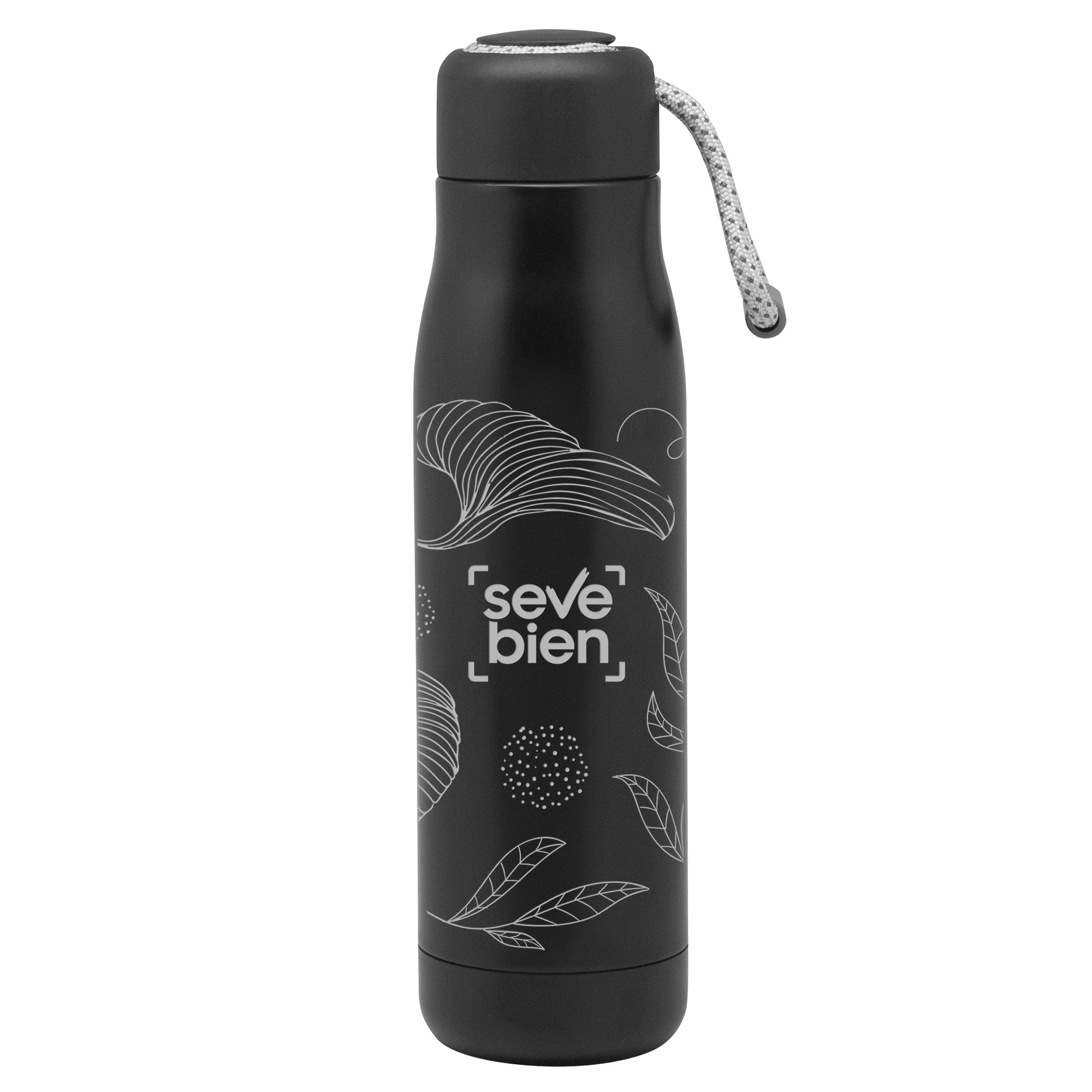 Botella térmica MONTANA Negro