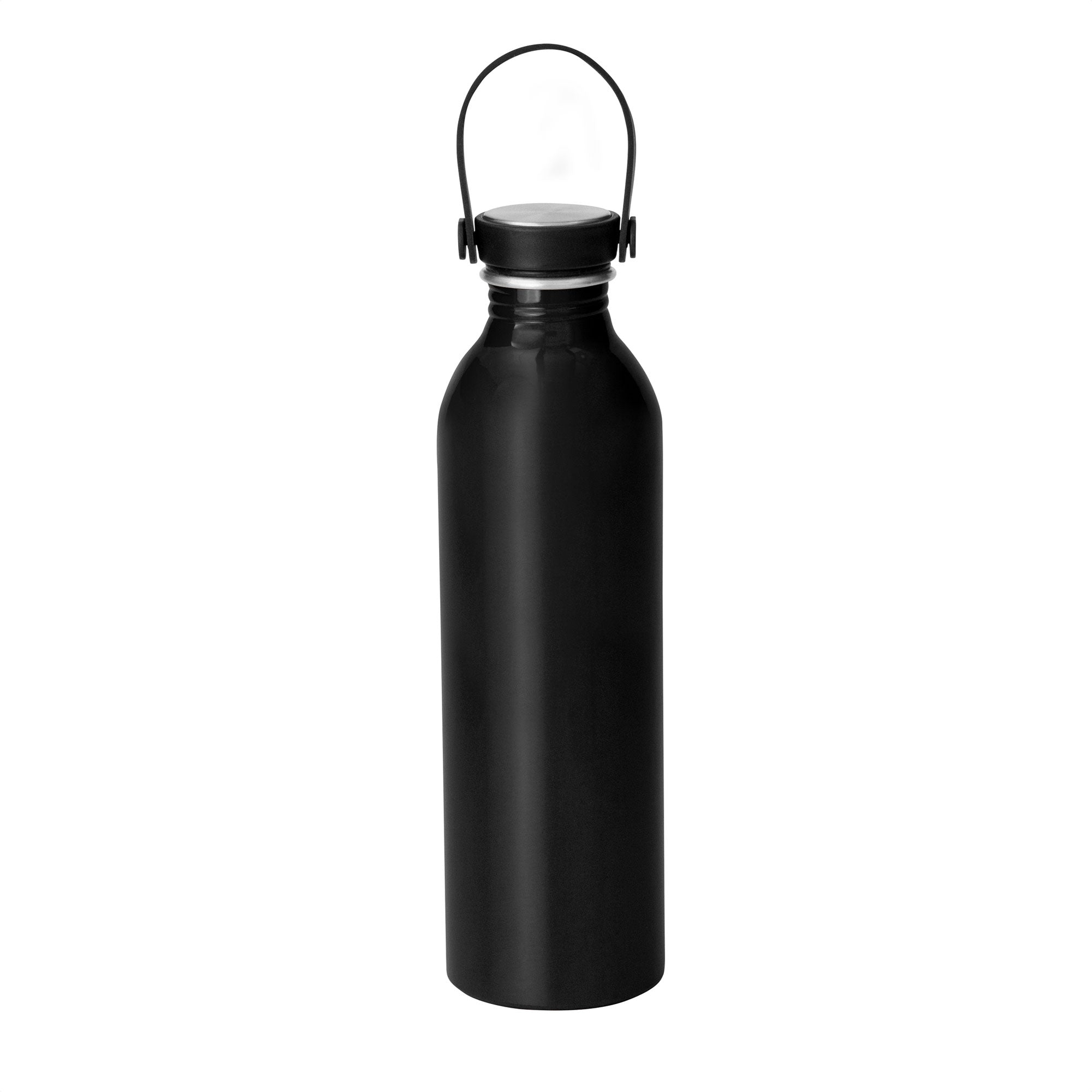 Botella SILLY Negro - detallada