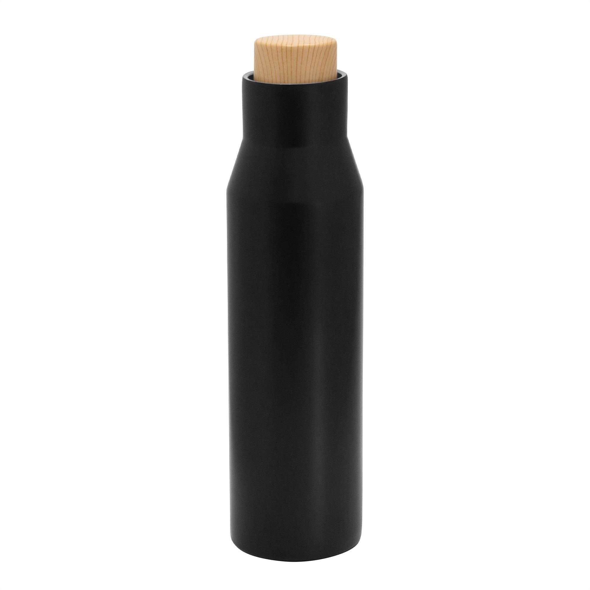 Botella térmica DORICA Negro - detallada