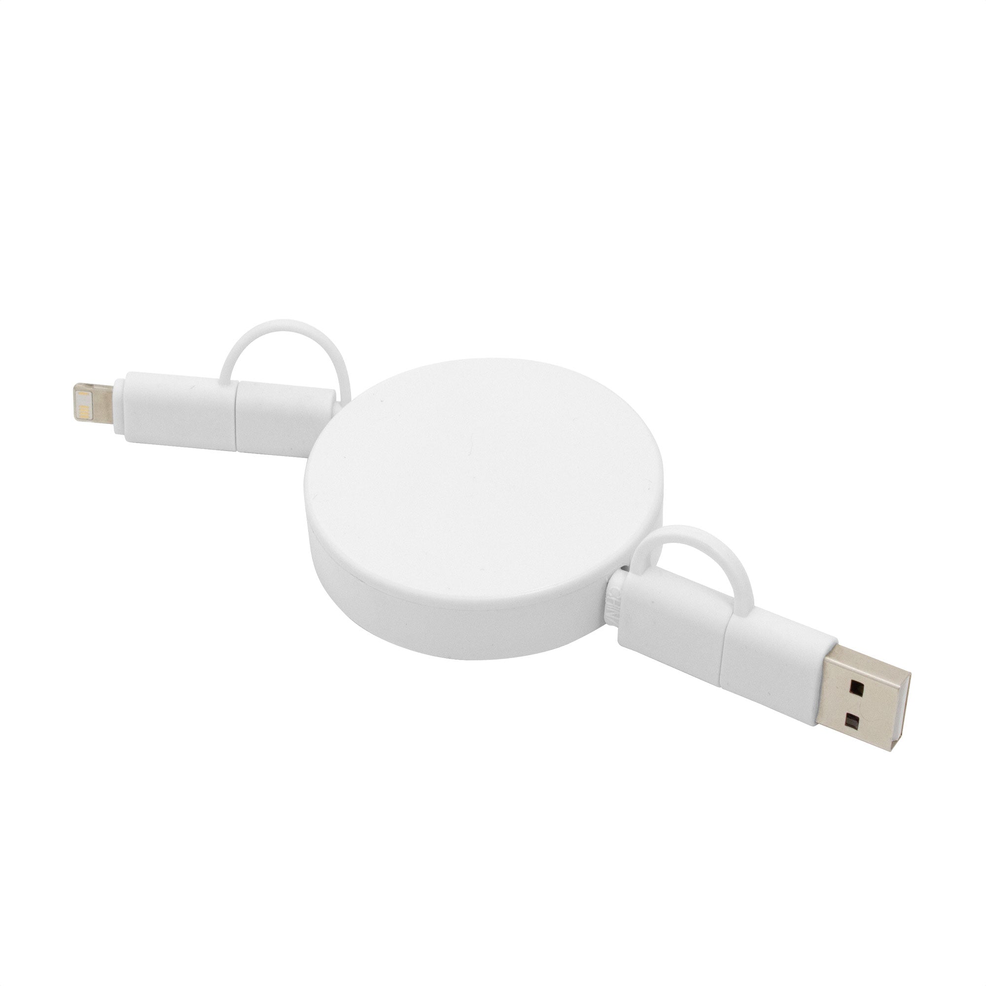 Cable retráctil de carga FASTER Blanco - detallada