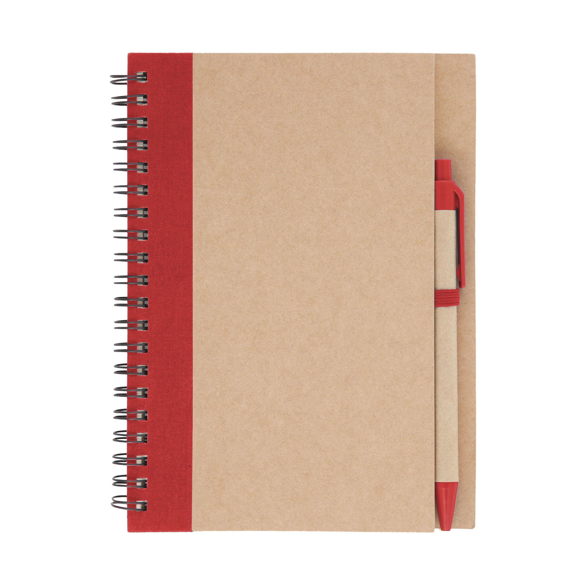 LIBRETA ECOLÓGICA Rojo - detallada