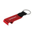 llavero destapador OPENER Rojo
