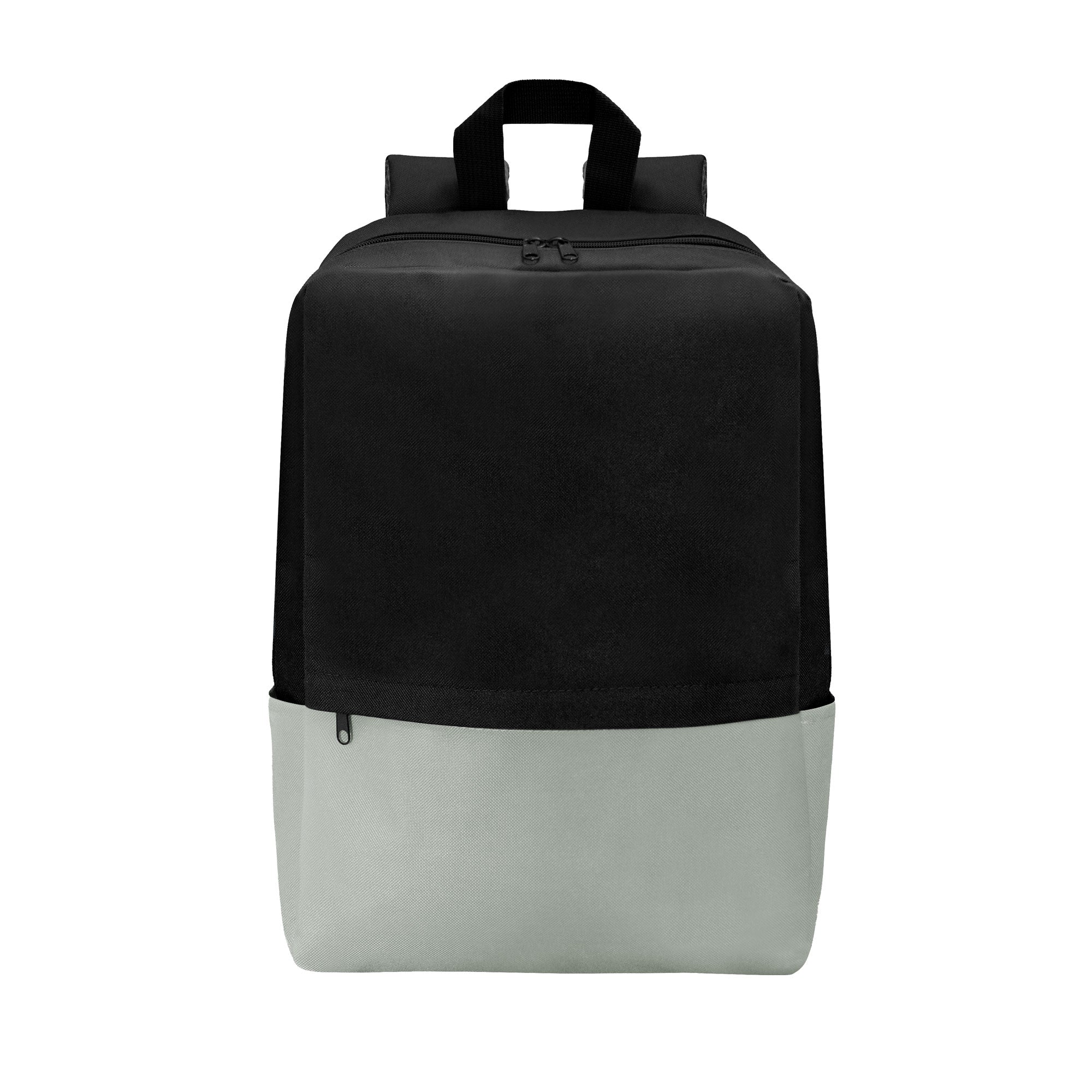 Mochila MERIDIAN GRIS Y NEGRO - detallada
