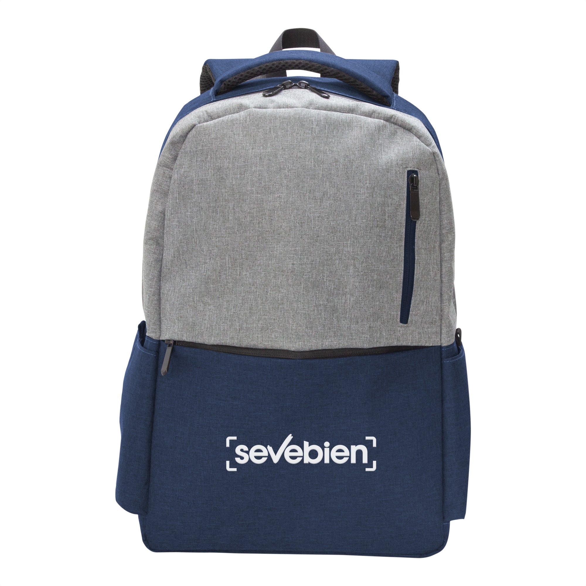 Mochila HORIZON GRIS Y AZUL