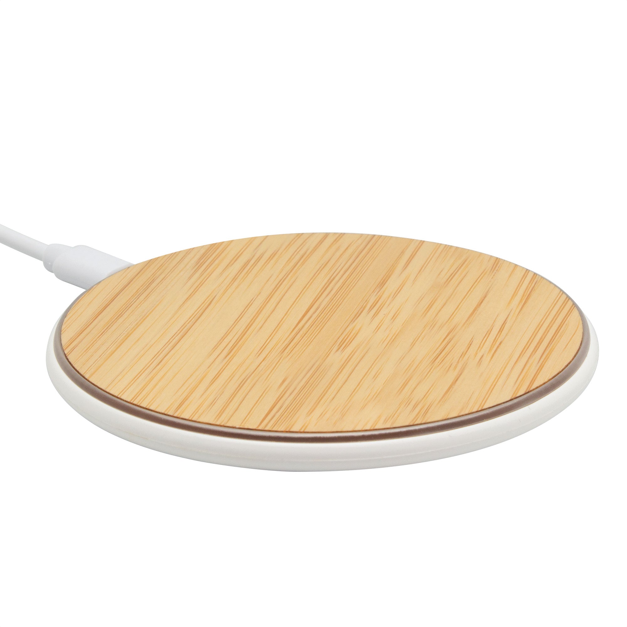 Cargador inalámbrico COMPACT Blanco - detallada