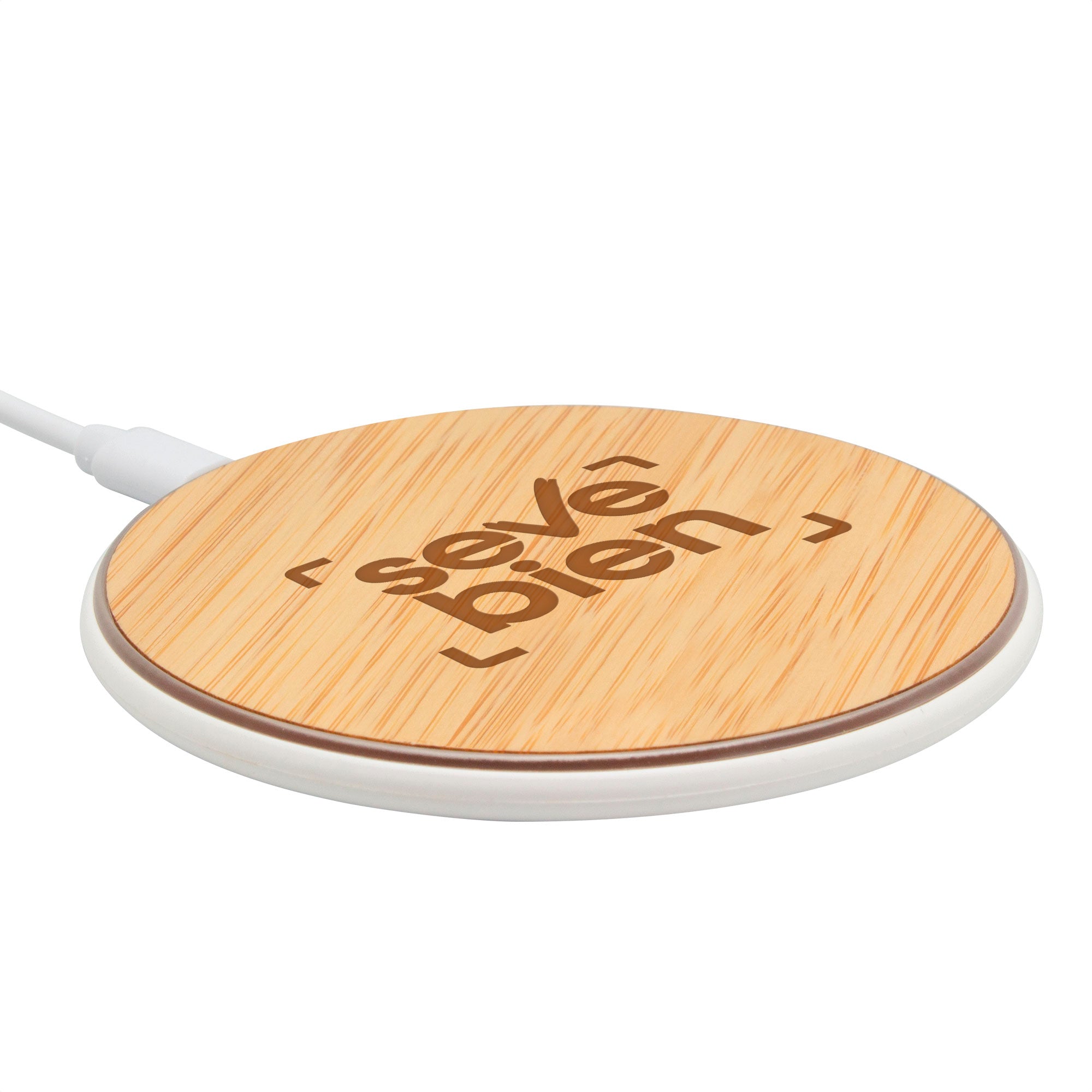 Cargador inalámbrico COMPACT Blanco