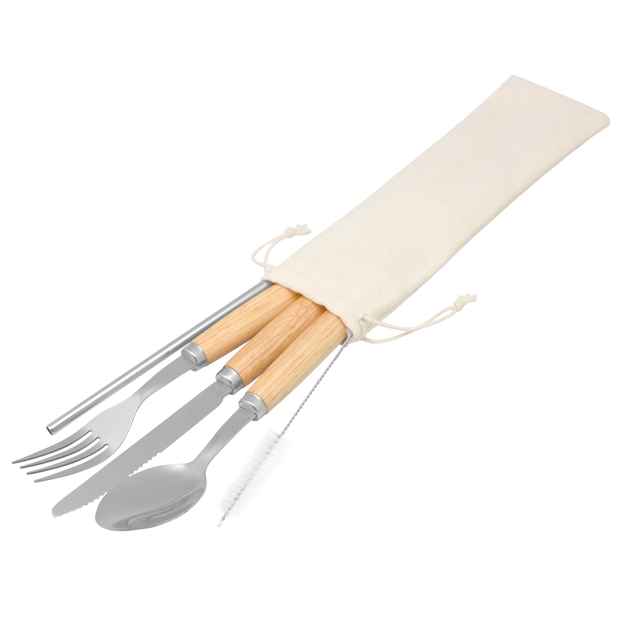 Set de cubiertos MEALTIME Madera - detallada