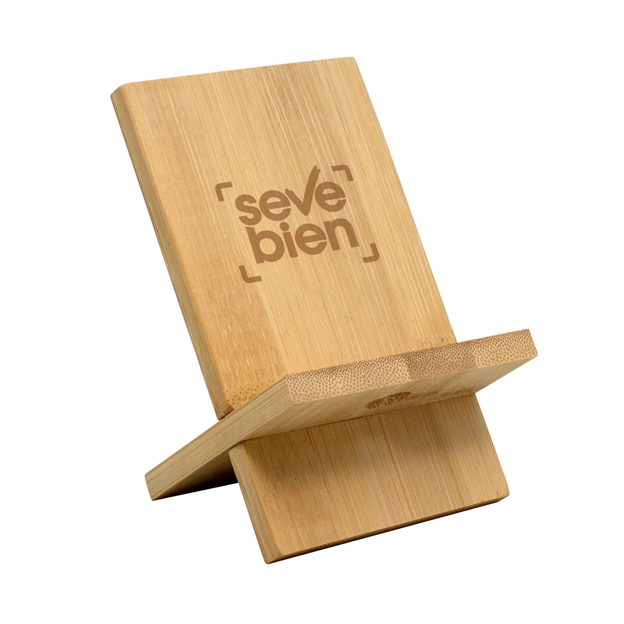 Soporte de escritorio para celular BAMBOFFICE Madera