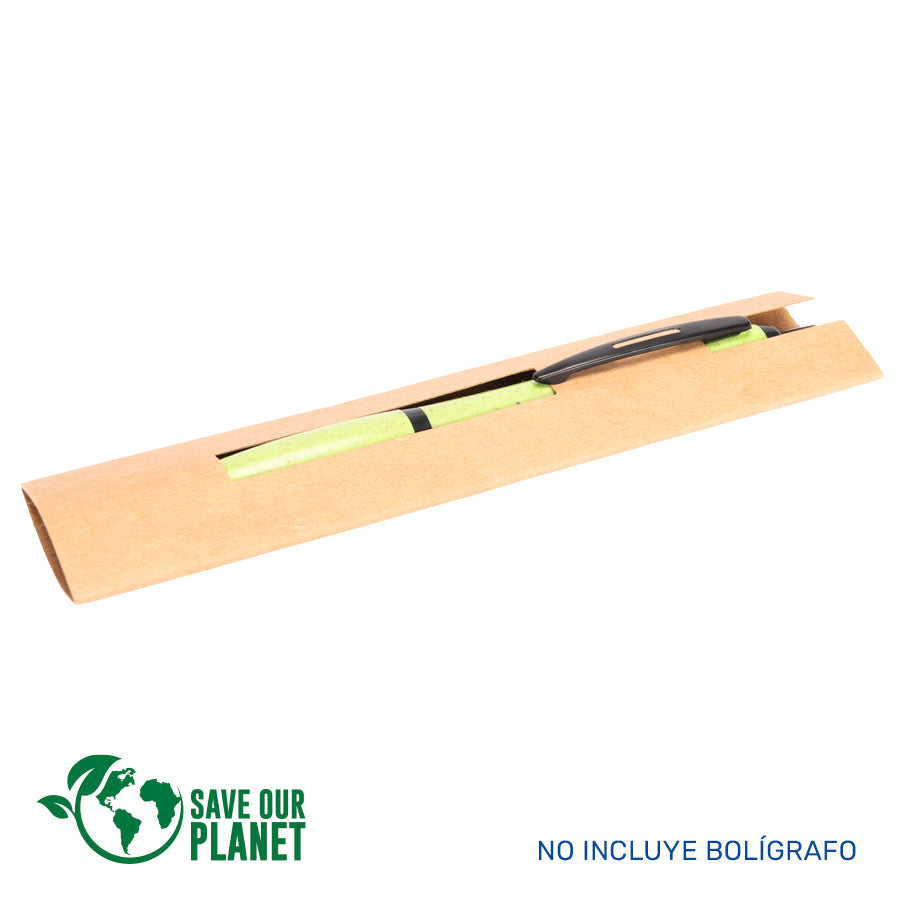 Estuche PortaLápiz o Bolígrafo en cartón reciclado (3)