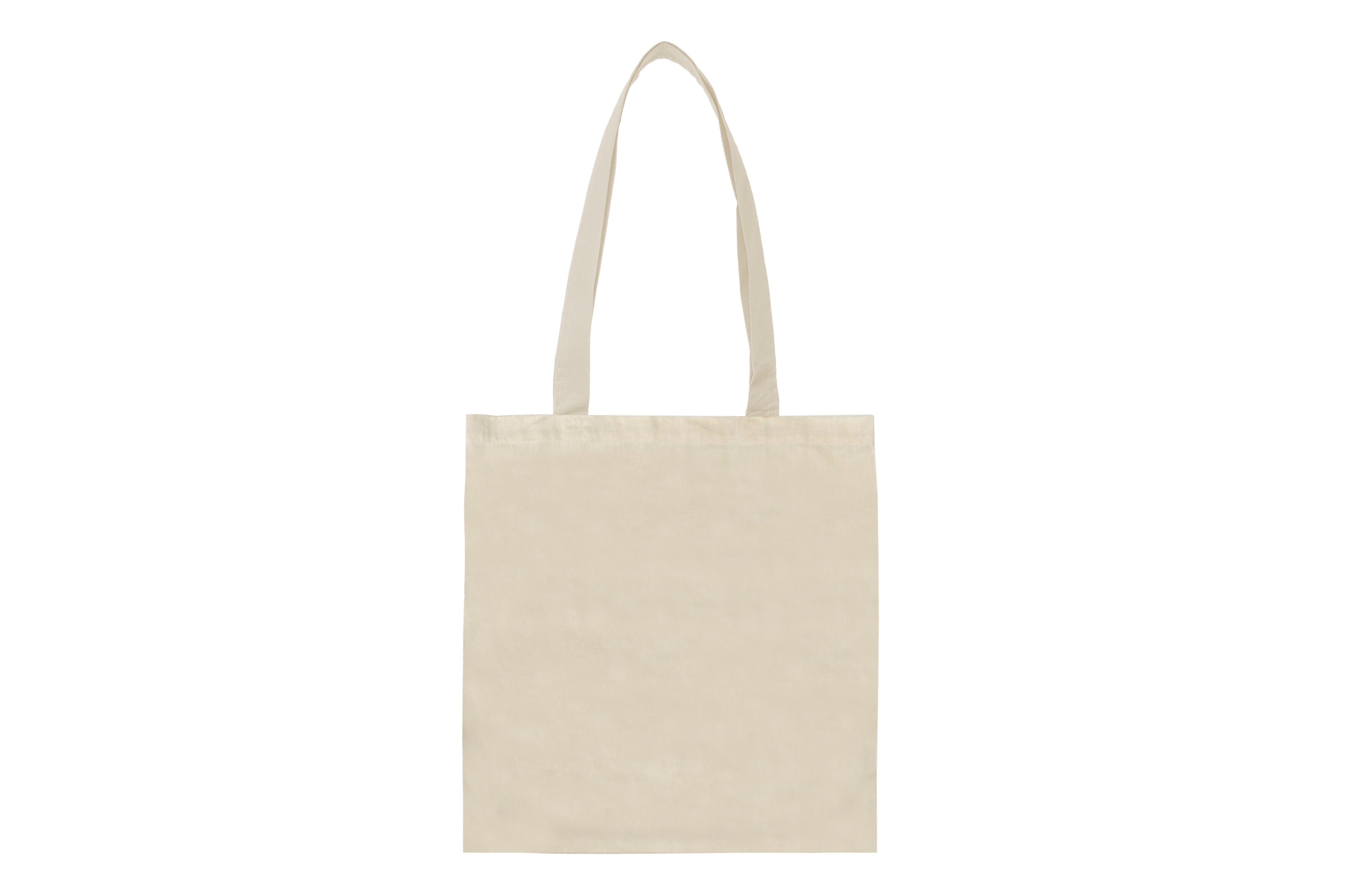 Bolsa de algodón Atenea Beige - detallada