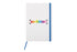 Libreta mediana White Azul