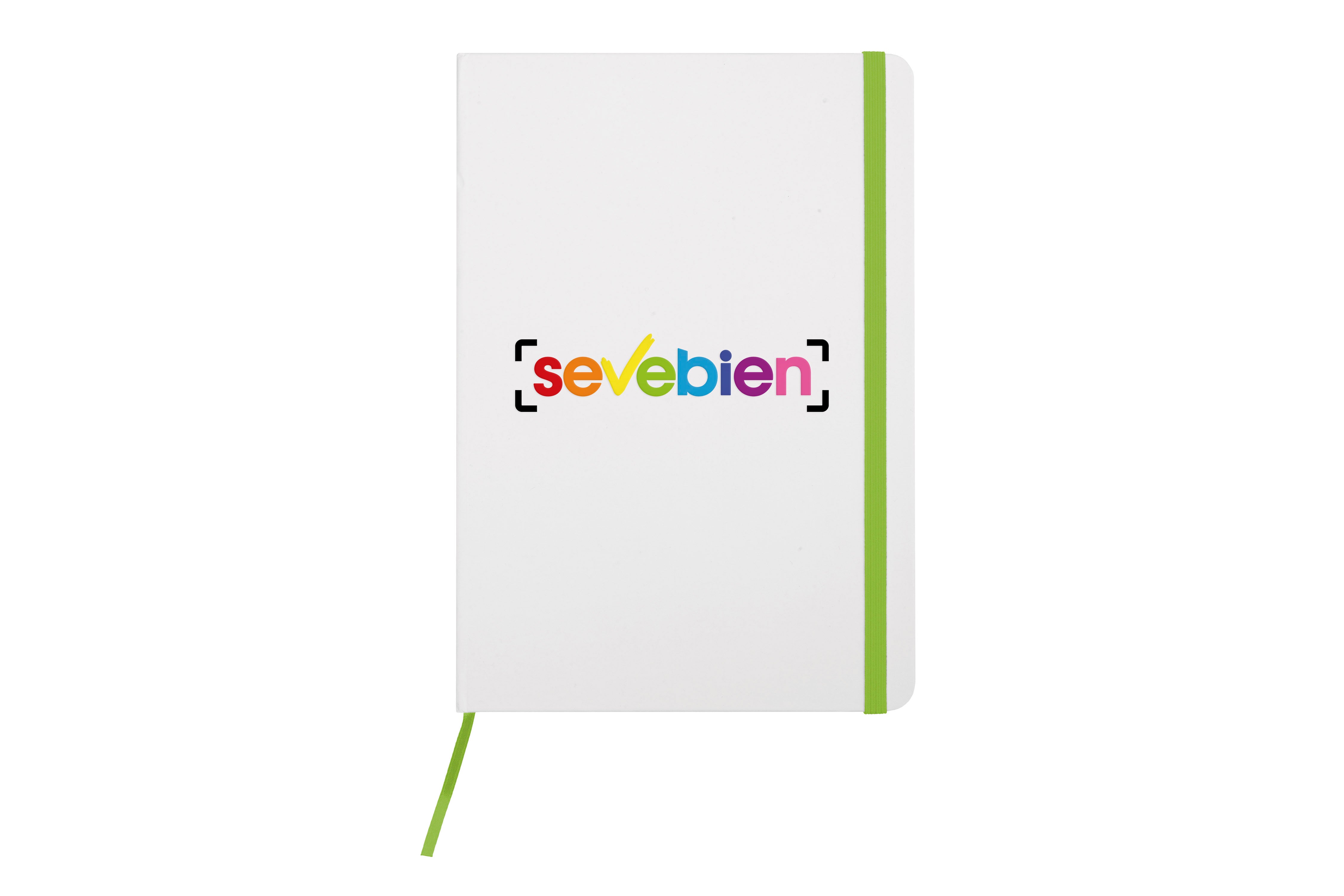 Libreta mediana White Verde Manzana