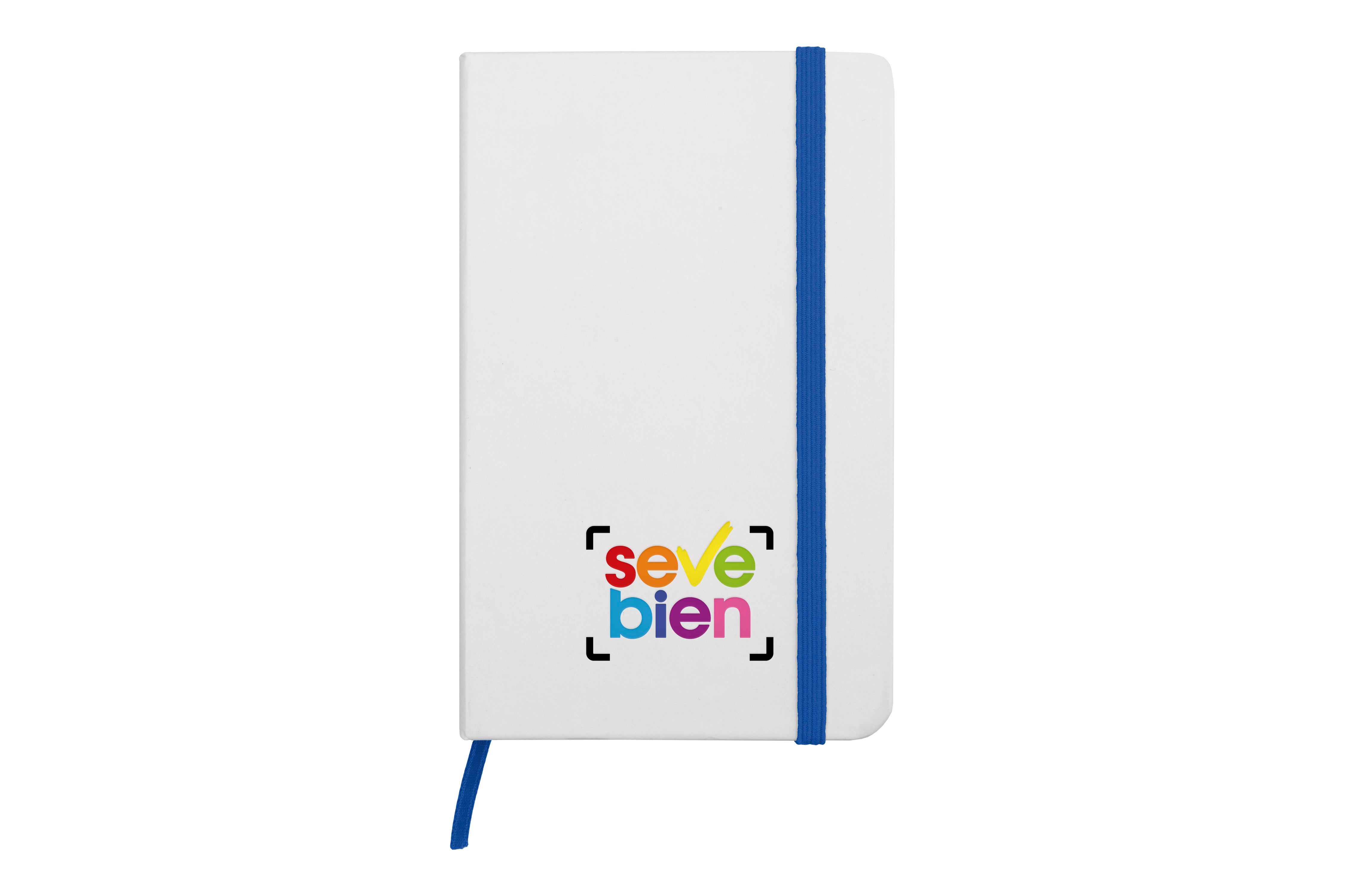 Libreta pequeña White Azul