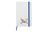 Libreta pequeña White Azul