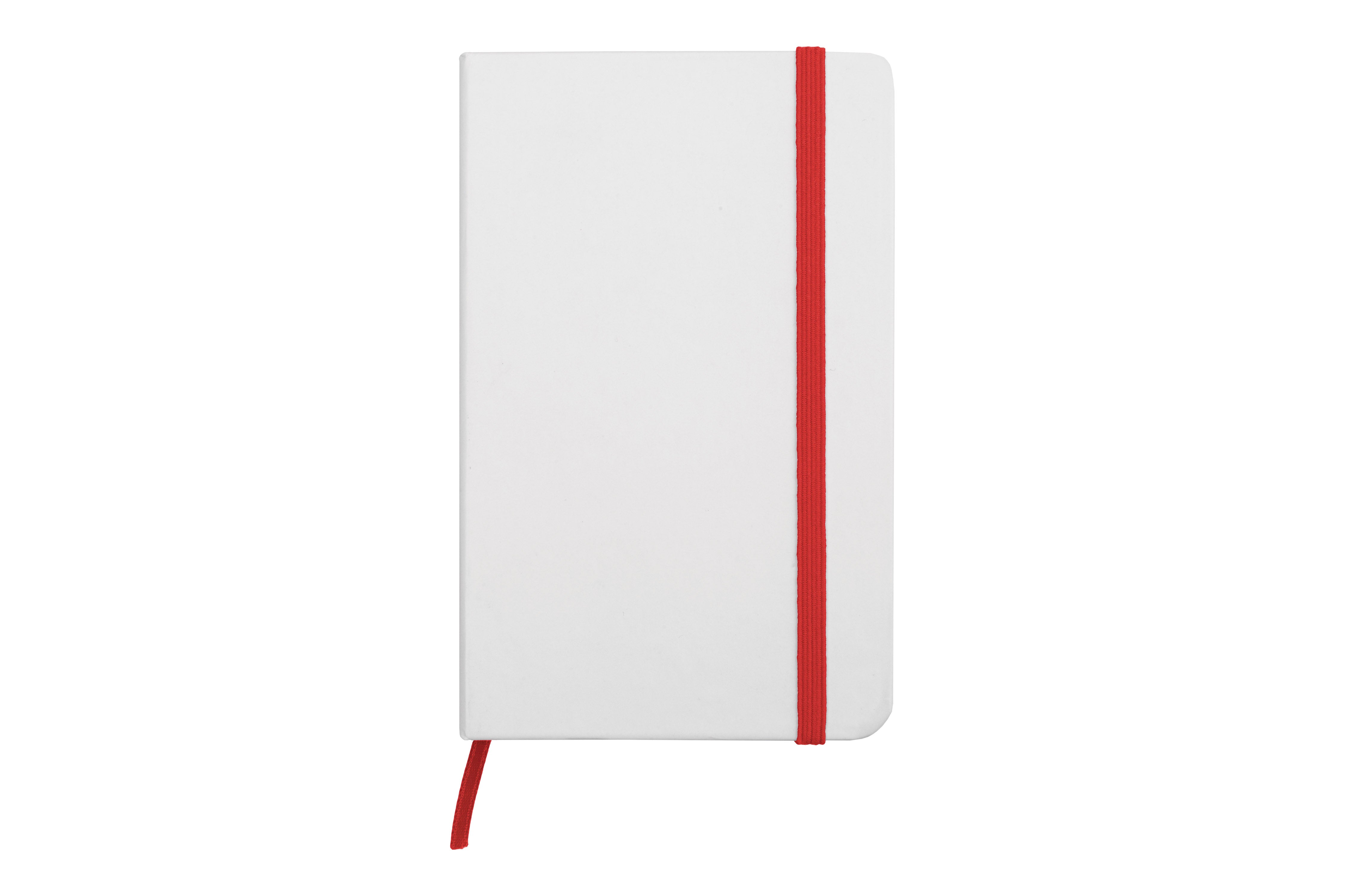 Libreta pequeña White Rojo - detallada