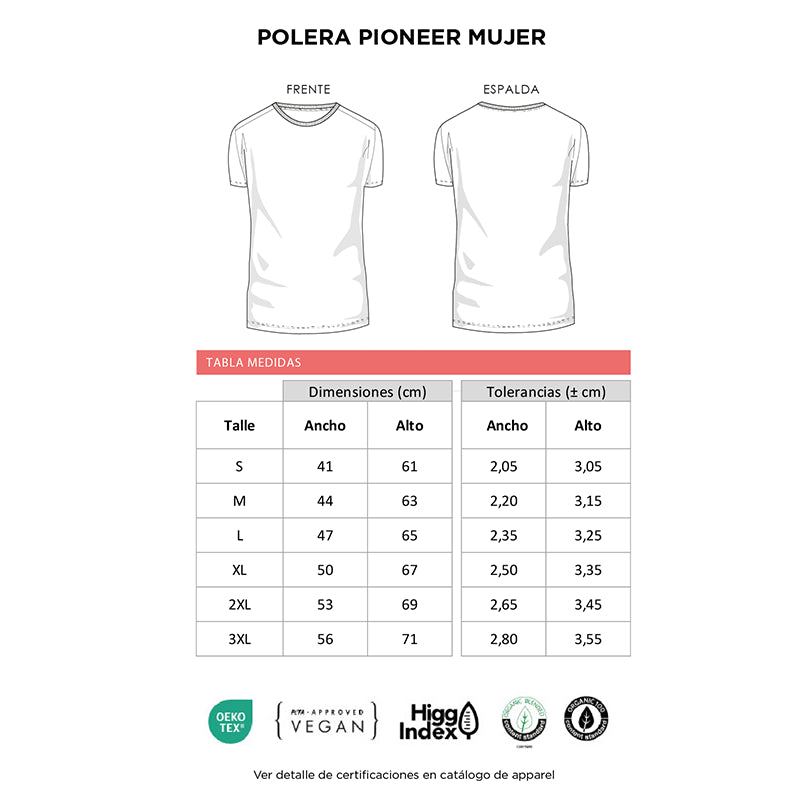 Polera Pioneer Mujer (imagen 1)