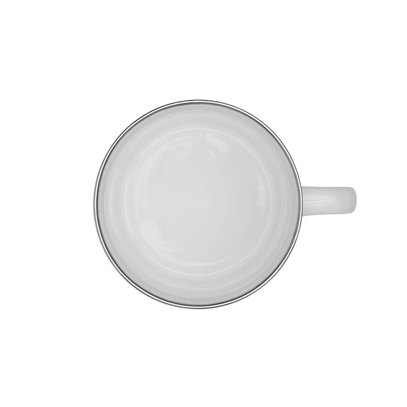 Mug Retro / Blanco / Blanco
